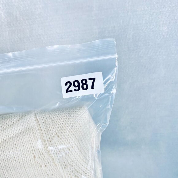 Manrico Cashmere Sweater Womens L Ivory Knit Clap Closure Cardigan Italy - Picture 11 of 11